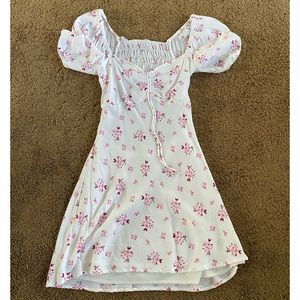 Cotton Candy LA Pink & White Floral Dress
